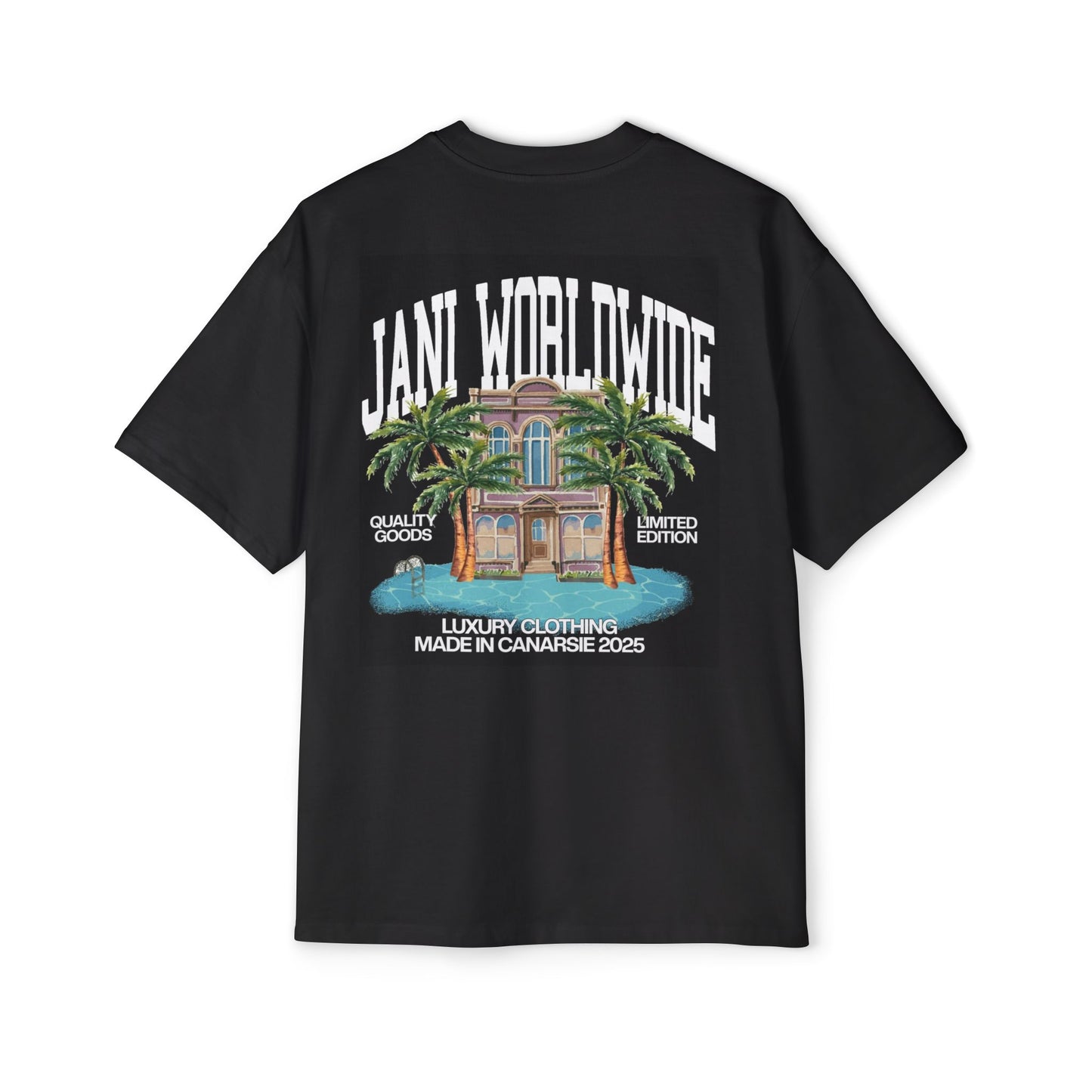 Jani Worldwide Vacation Oversized Tee
