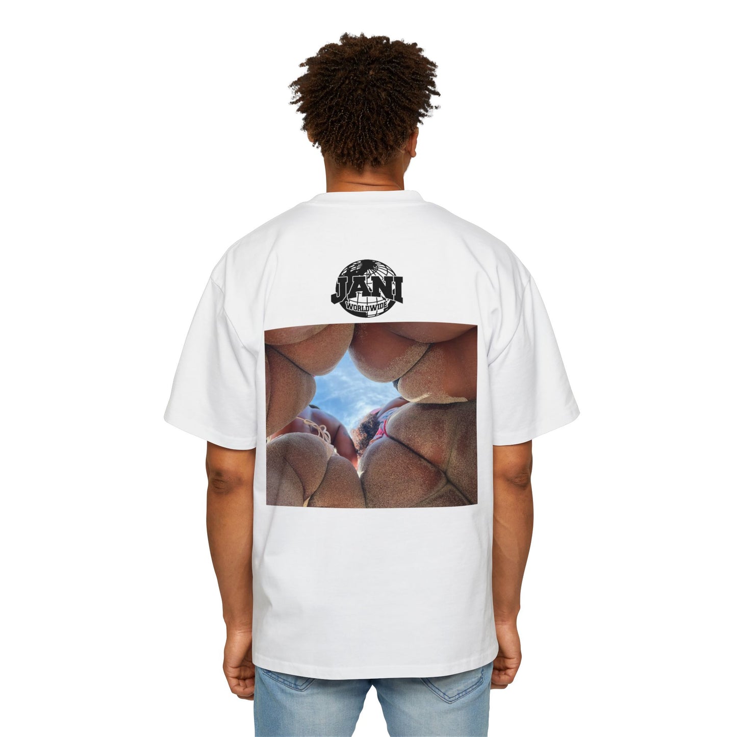 Jani Worldwide Beach Fun Oversized Tee