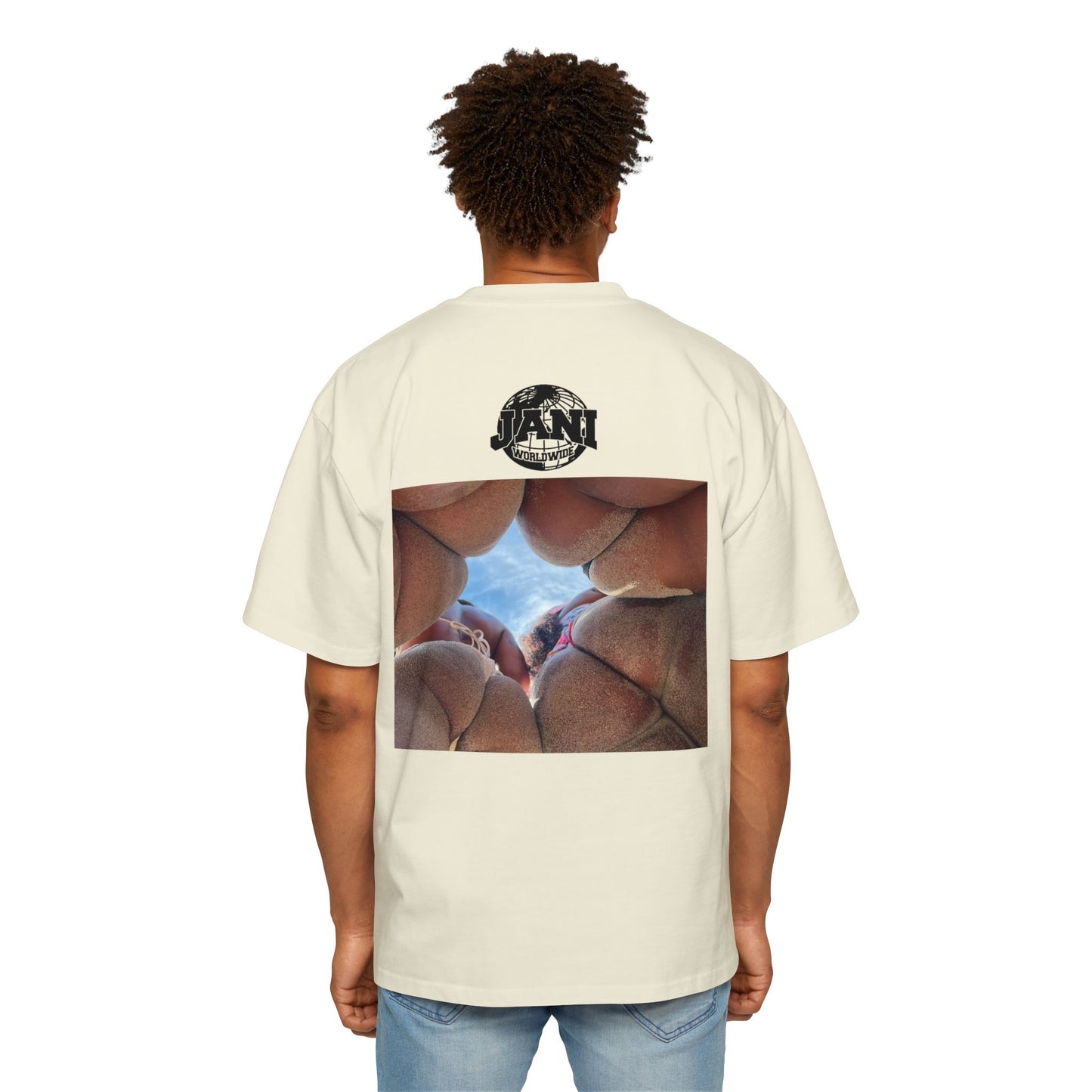 Jani Worldwide Beach Fun Oversized Tee