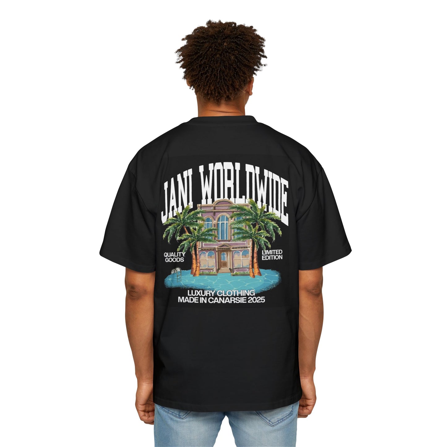 Jani Worldwide Vacation Oversized Tee